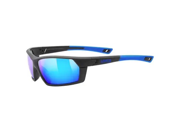 Uvex Sportstyle 225 okulary black/blue mat