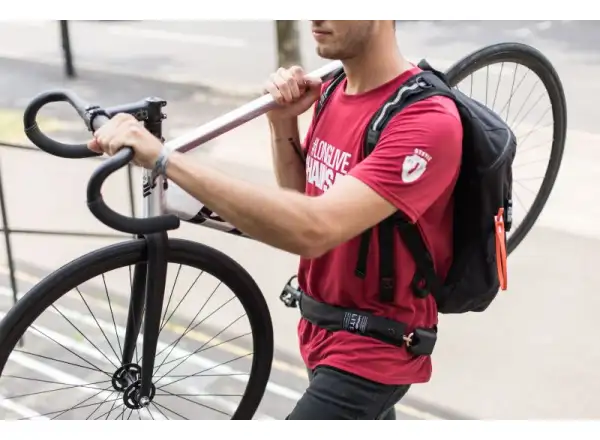 Hiplok Lite zamek black/pink