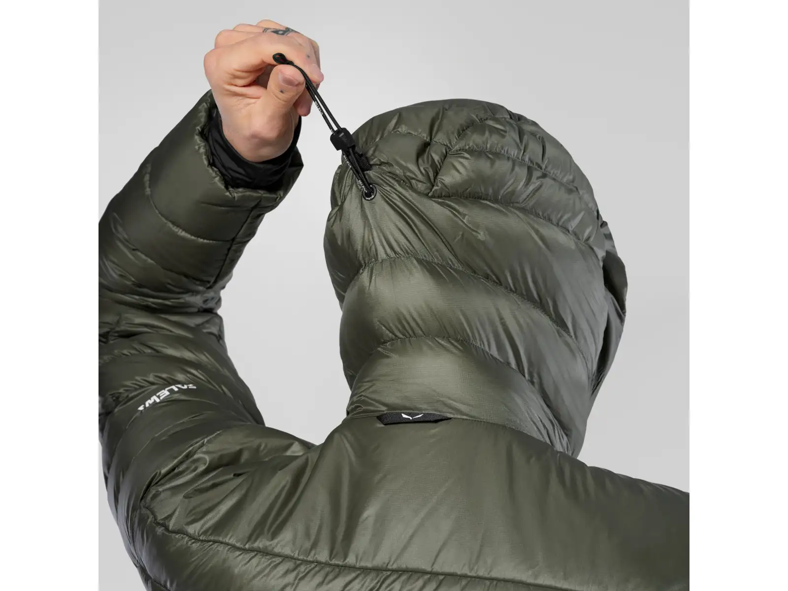 Salewa Ortles Med 3 RDS DWN męska kurtka Faded Green
