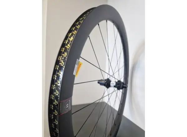 Reserve 40/44 GR 700c DT 350 CL karbonowe gravel koła wyplecione bębenek Microspline - Z kola