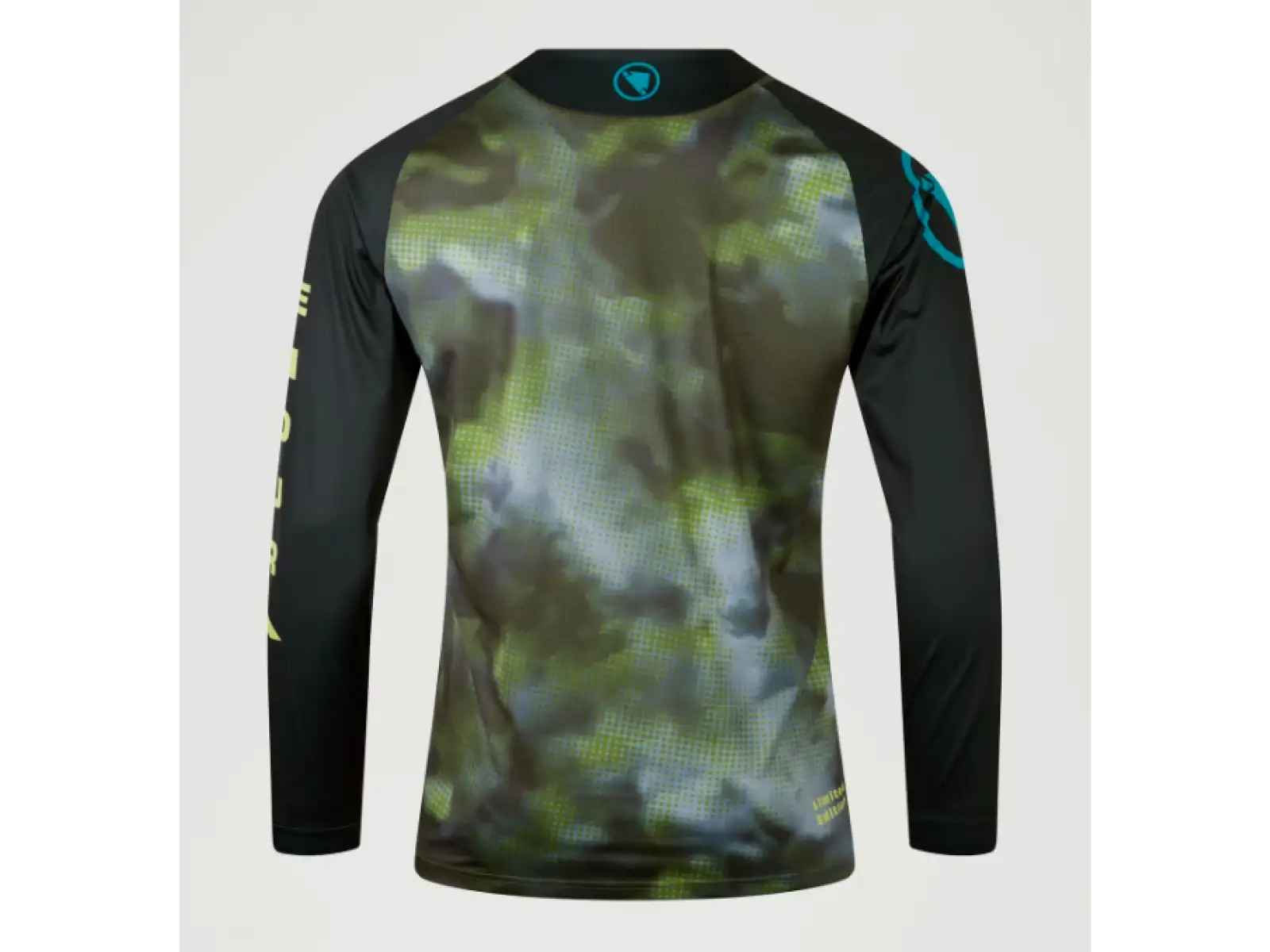 Endura Pixel Cloud męska koszulka z długim rękawem Black