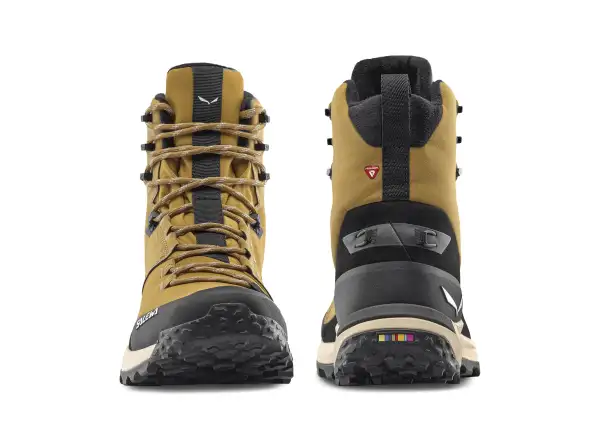 Salewa Puez Winter Mid PTX męskie buty Golden Brown / Black