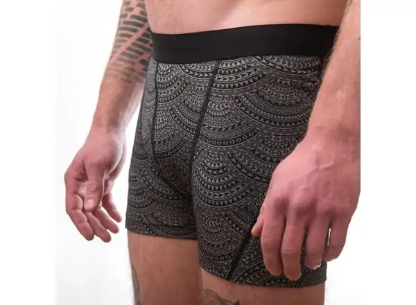 Sensor Merino Impress męskie bokserki szary/Maori