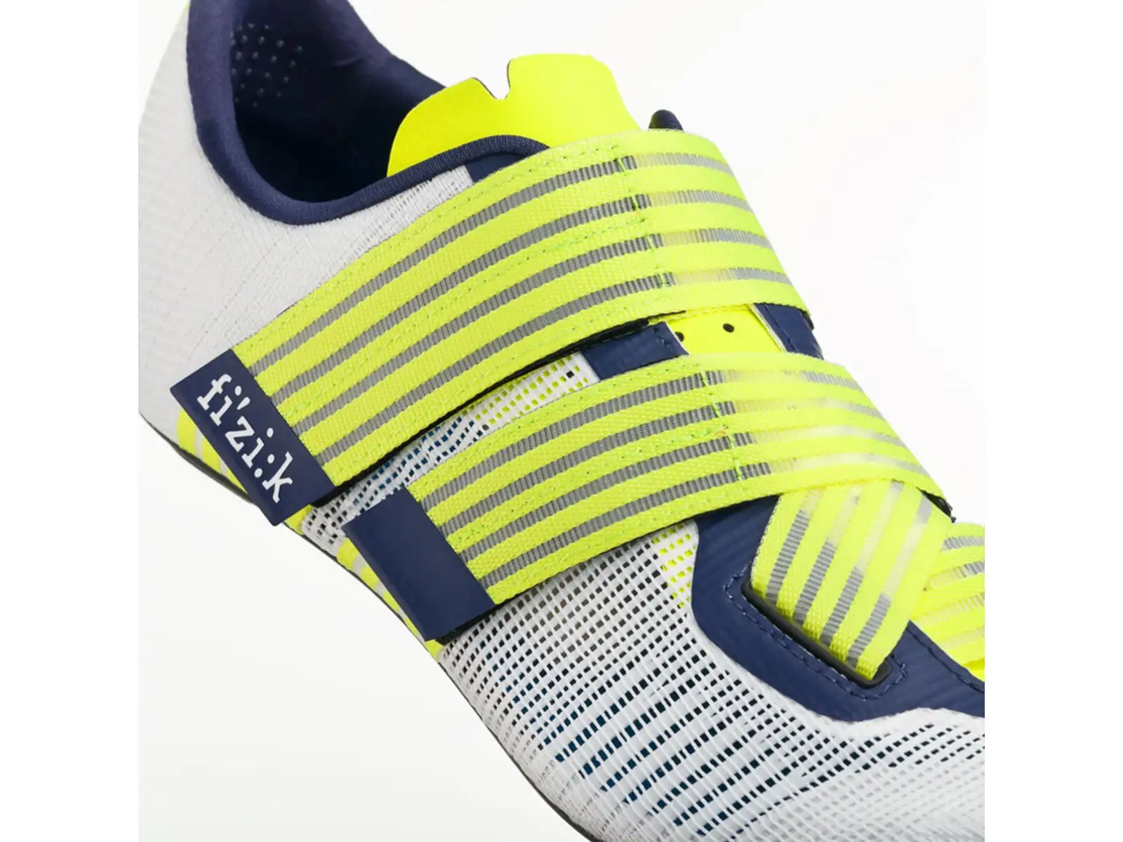 Fizik Vento Powerstrap Aerowave męskie buty szosowe Movi Yellow/White