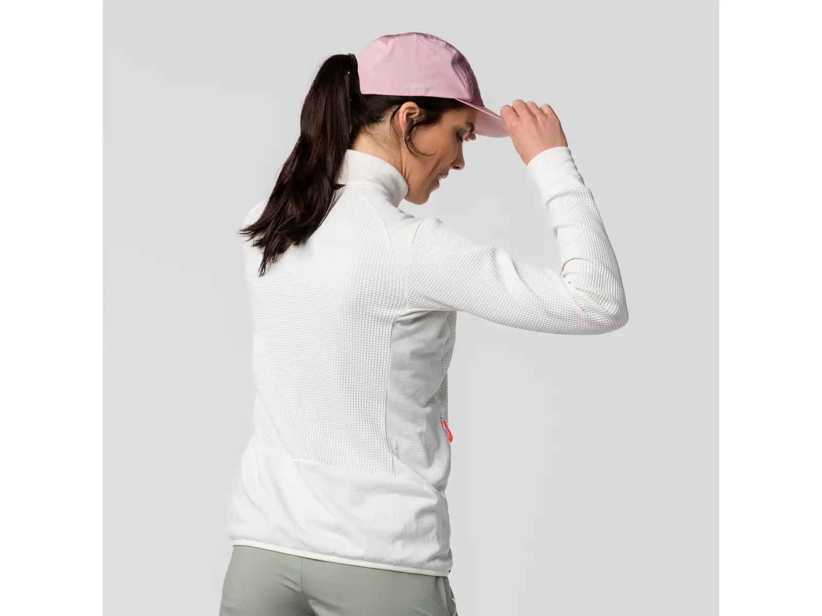 Salewa Puez Waffle HYB PL damska bluza White