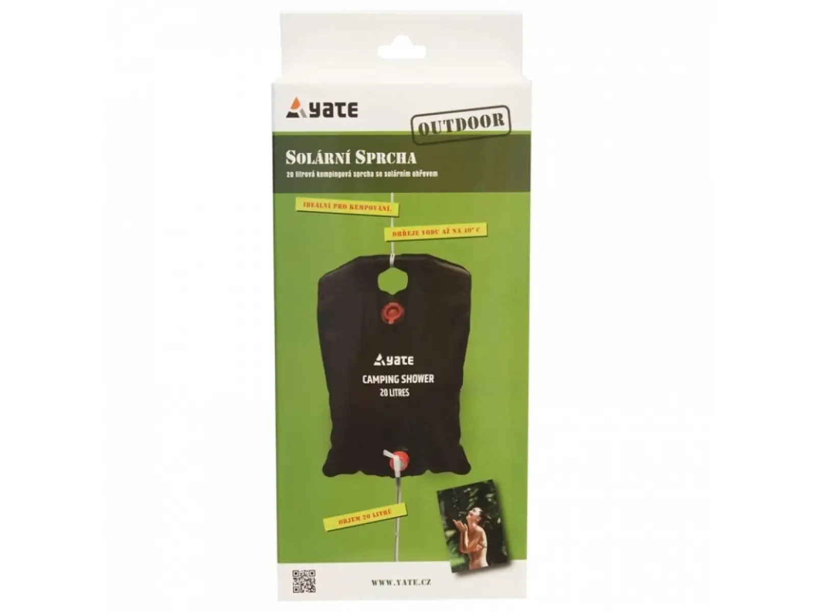 Yate solarna prysznic 20 l