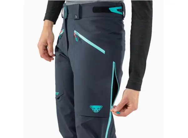 Dynafit Beast Hybrid damskie spodnie Blueberry/Marine Blue