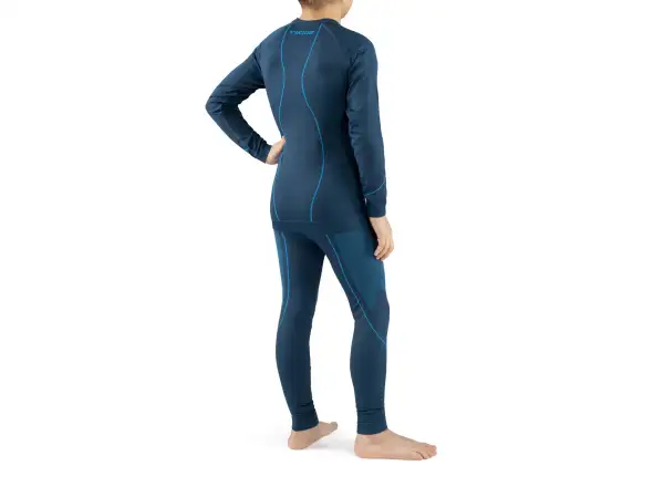 Viking Skido dziecięcy zestaw termoaktywny Navy Blue