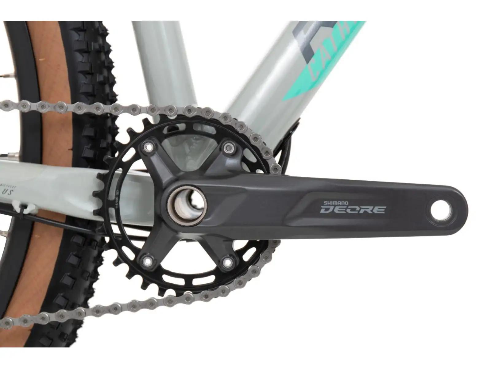 Rock Machine Catherine 60-29 gloss grey/mint green/dark grey rower górski