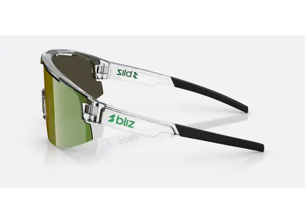 Bliz Matrix okulary przeciwsłoneczne Transparent White/Brown Green Multi