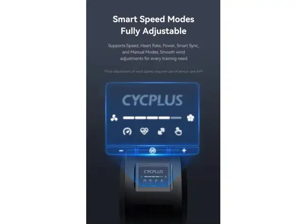 Cycplus F1 elektronicznie sterowany wentylator