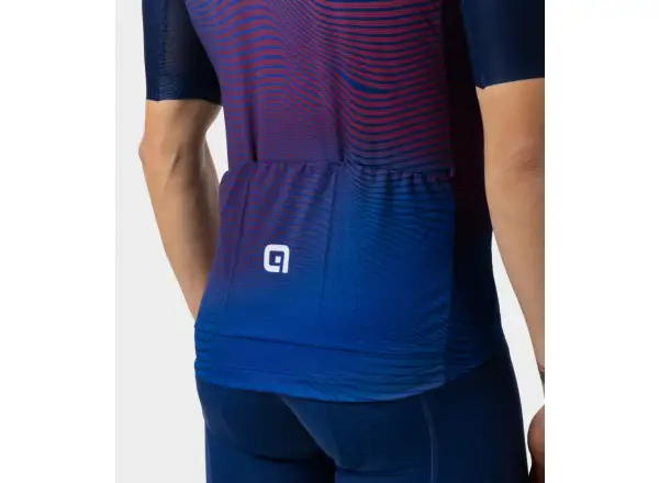 Alé PR-E Onda męska koszulka z krótkim rękawem Navy Blue