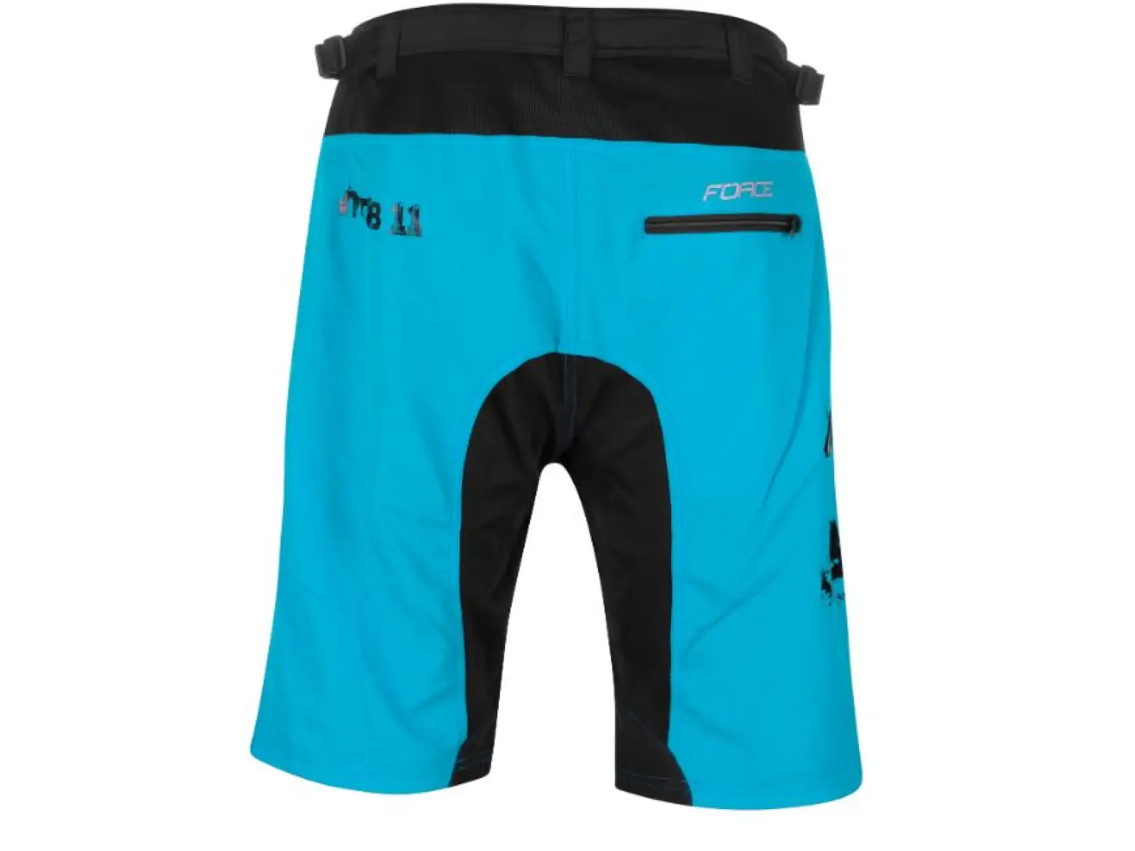 Force MTB-11 męskie spodenki z wkładką Blue