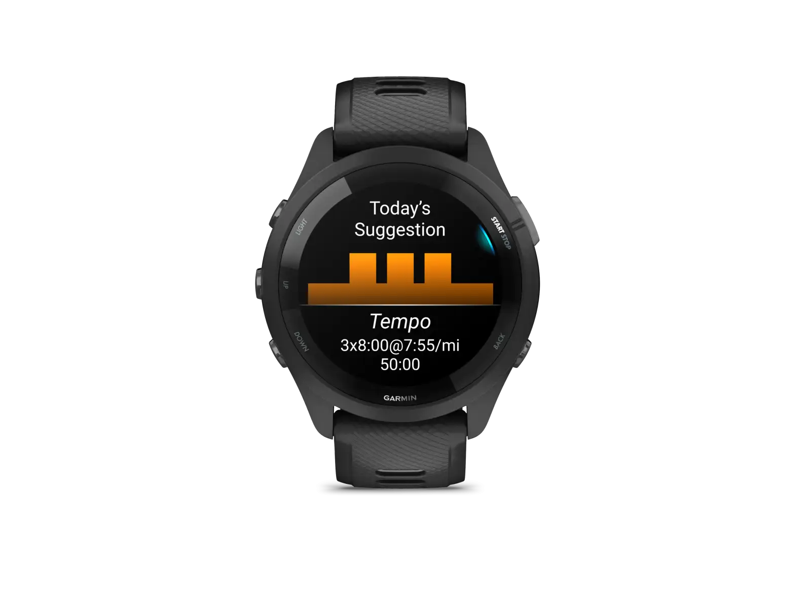 Garmin Forerunner 265 inteligentne zegarki Black