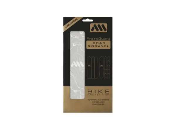 All Mountain Style ochraniacze ramy Gravel/Road Sterrato White