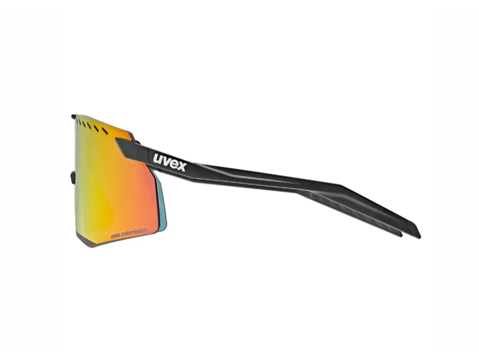 Uvex Pace Stage ColorVision Small okulary Black Matt/Mirror Red