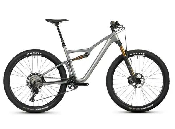 Ibis Exie US XT Di2 górski rower w pełni amortyzowany Metal Silver