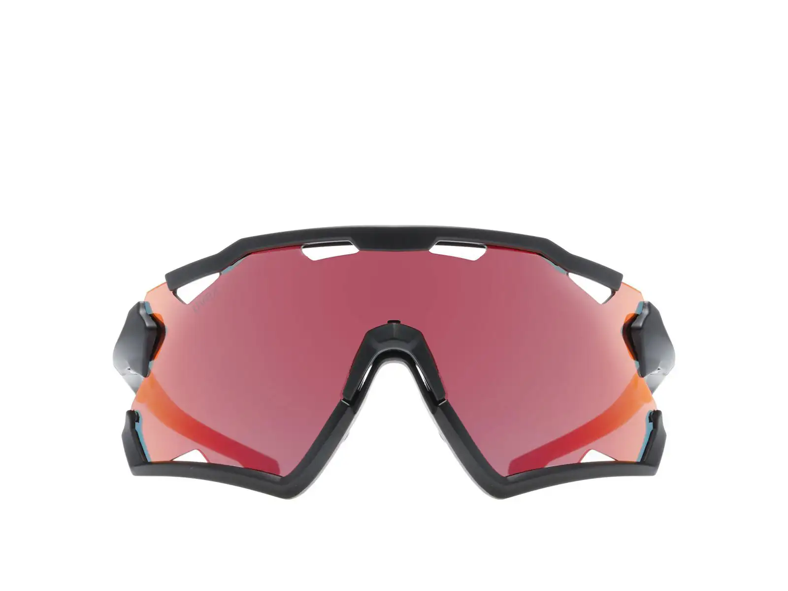 Uvex Sportstyle 228 set okulary Black Mat/Mirror Red Uni