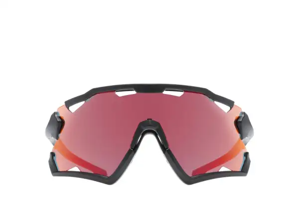 Uvex Sportstyle 228 set okulary Black Mat/Mirror Red Uni