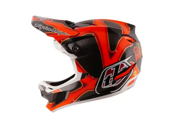 Troy Lee Designs D4 Carbon Red Bull Rampage kask Dreamland Black