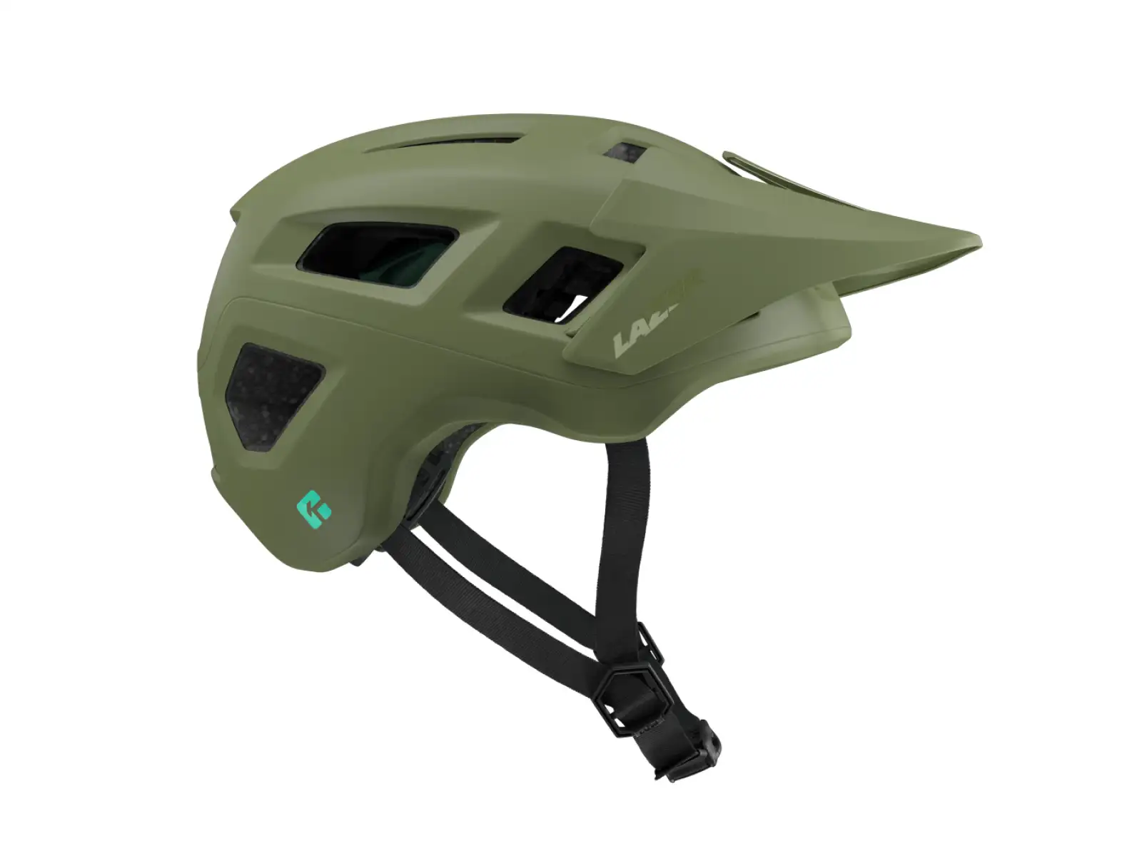 Lazer Coyote KinetiCore kask matowa zielona