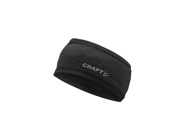 Craft Lumen Fleece 2 opaska na głowę czarna