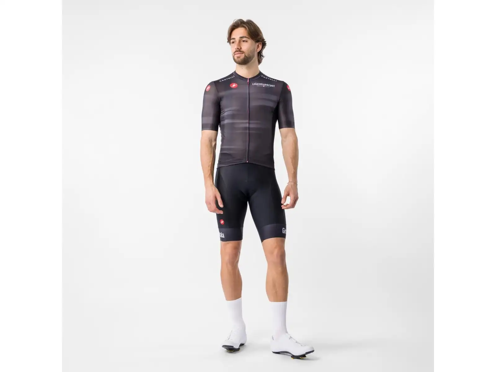 Castelli Giro109 Competizione 4 męska koszulka krótki rękaw Nero