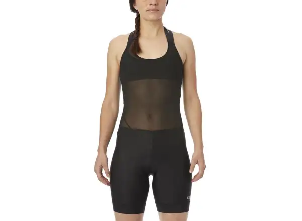 Giro Chrono Sport Halter Bib damskie spodenki z szelkami i wkładką Black