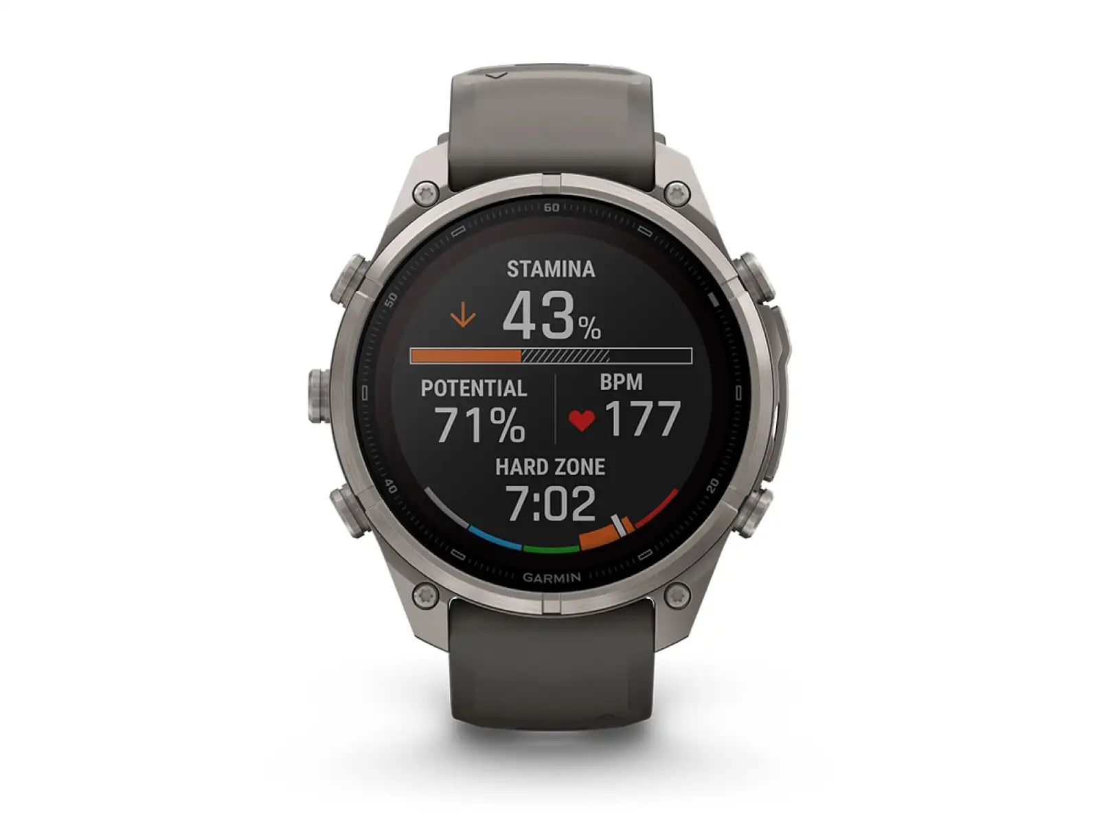 Garmin Fénix 9 Pro inReach Solar 47 mm Tytan Pebble Gray/Silver Gray