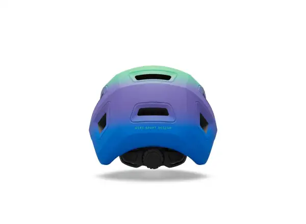 Giro Scamp II dziecięcy kask Mat Blue Jewel/Vivid Green Fade