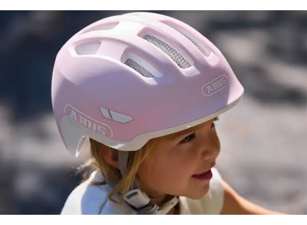 Abus Smiley 3.0 Ace LED kask dziecięcy Pure Rose