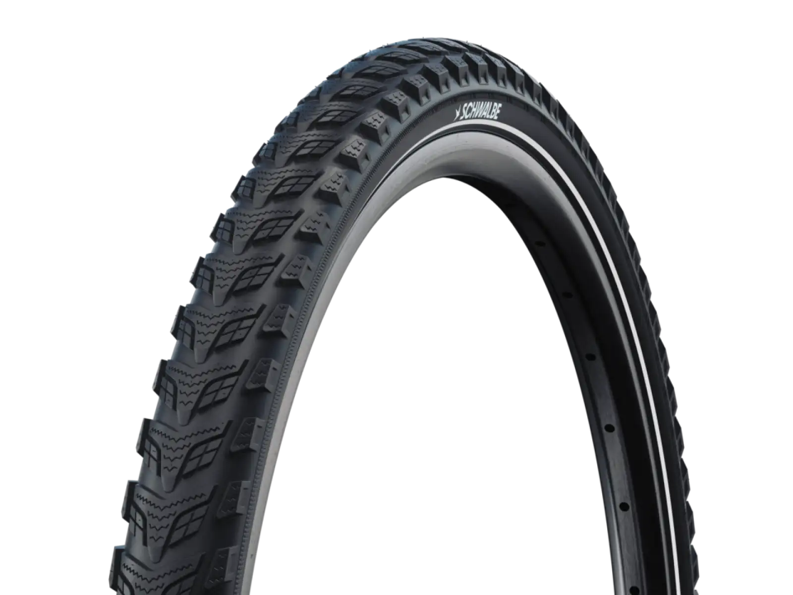 Schwalbe Marathon 365 GreenGuard E-50 28" trekkingowa opona drutowa Black Reflex