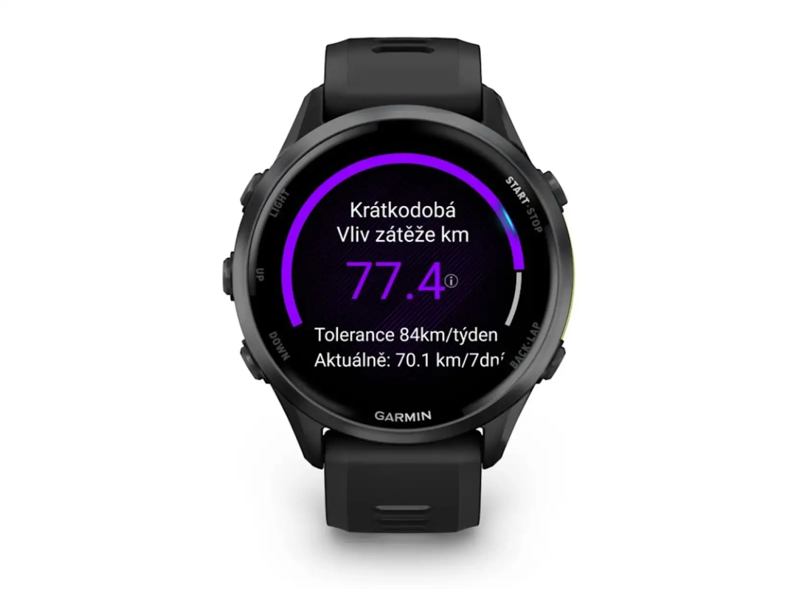 Garmin Forerunner 970 inteligentny zegarek Black/White
