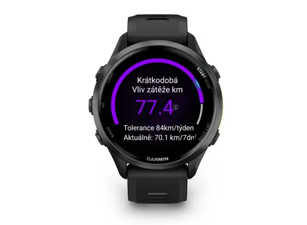 Garmin Forerunner 970 inteligentny zegarek Black/White
