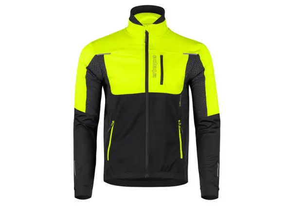 Etape Strong 2.0 męska kurtka czarna/żółta fluo