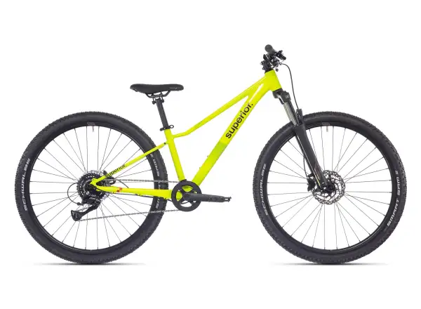 Superior RACER 27 rower dziecięcy Matte Radioactive Yellow