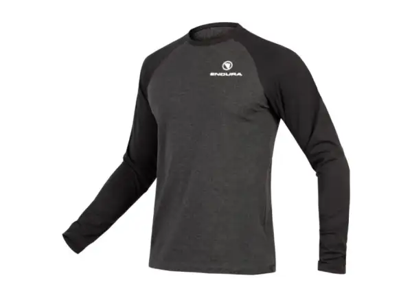 Endura One Clan Raglan męska koszulka długi rękaw Grey