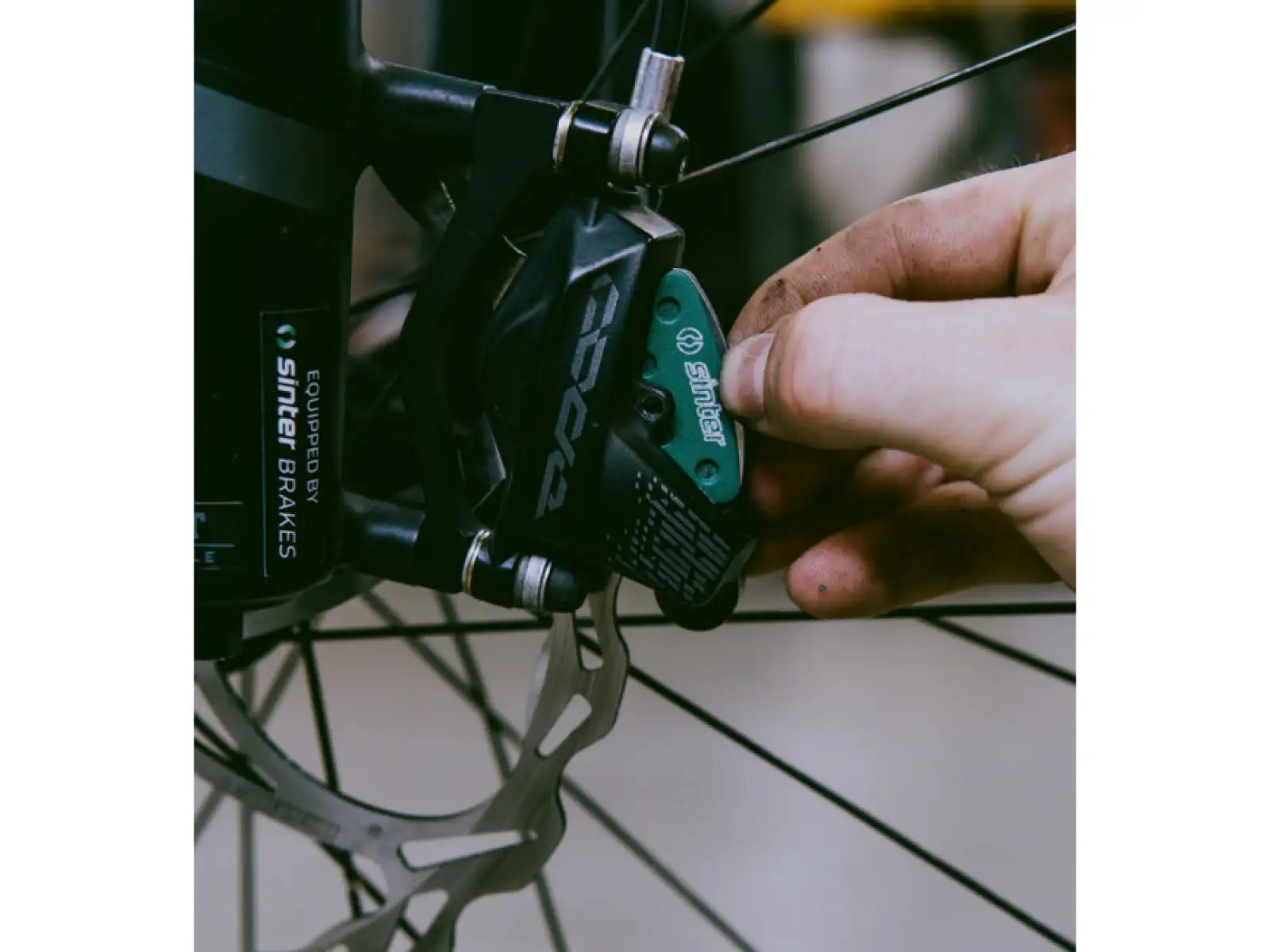 Sinter Sram Code, Guide klocki hamulcowe polimer zielona
