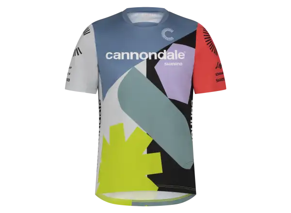 Cannondale CFR Replica MTB męska koszulka krótki rękaw Blue/Yellow