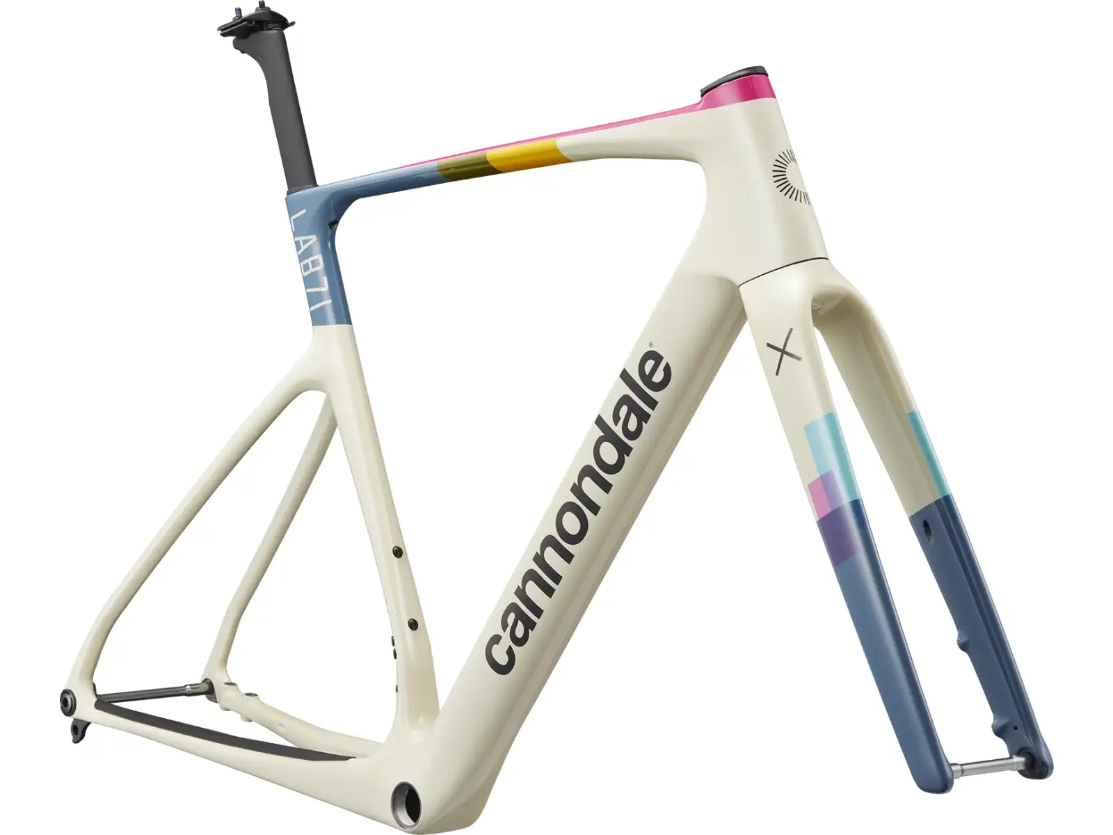 Cannondale SuperX LAB71 A/M zestaw ramy Moonrock
