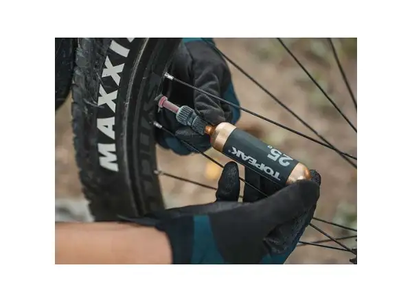 Topeak Nano AirBooster pompka czarna