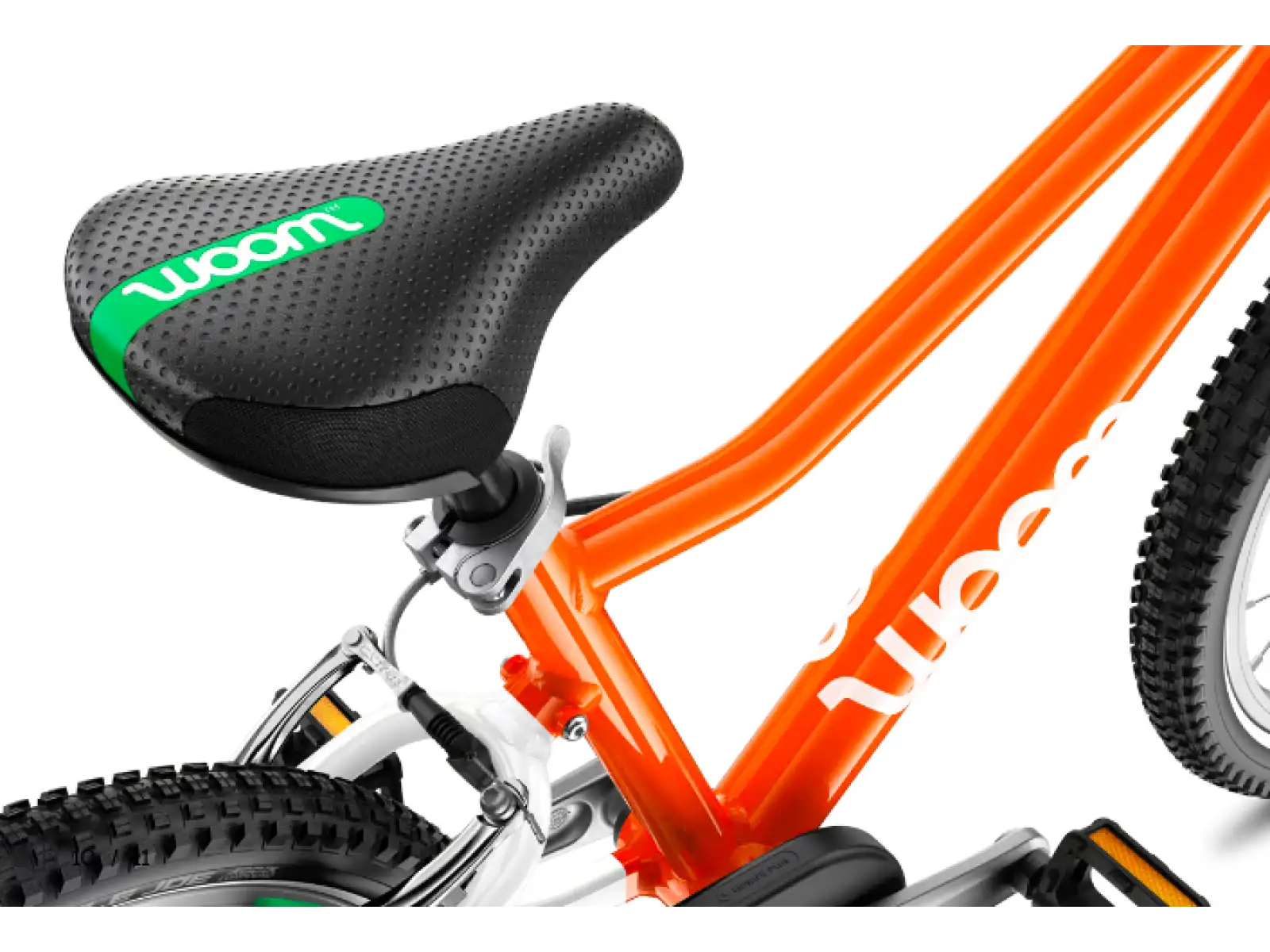 Woom 3 Automagic rower dziecięcy 16" Flame Orange
