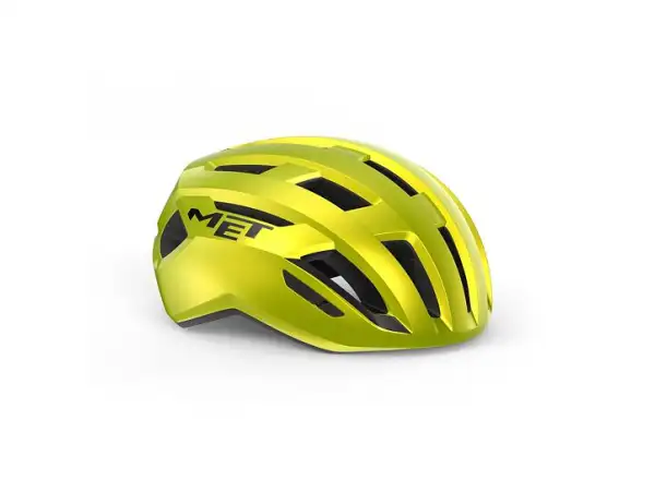 MET Vinci MIPS kask Lime Yellow Metallic/Glossy