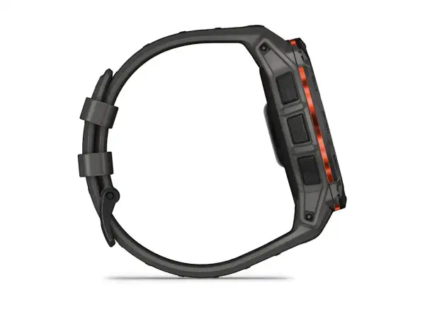 Garmin Instinct 3 Solar 50 mm inteligentny zegarek Black/Charcoal pasek