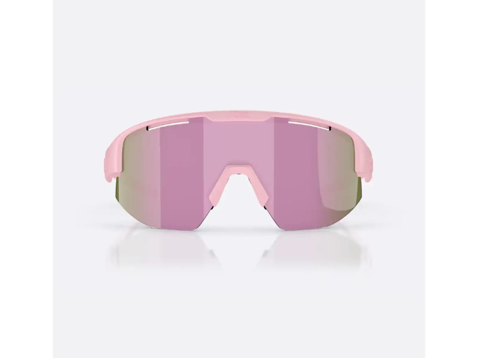 Bliz Matrix Small okulary przeciwsłoneczne Matte Powder Pink/Brown Rosé Multi