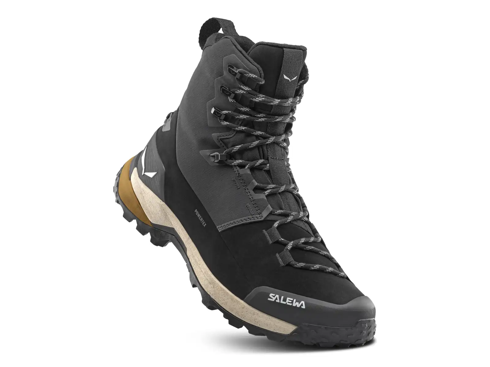 Salewa Puez Winter Mid PTX męskie buty Black / Black
