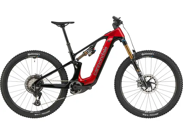 Cannondale Moterra Carbon 1 pełne zawieszenie rower elektryczny Metallic Red