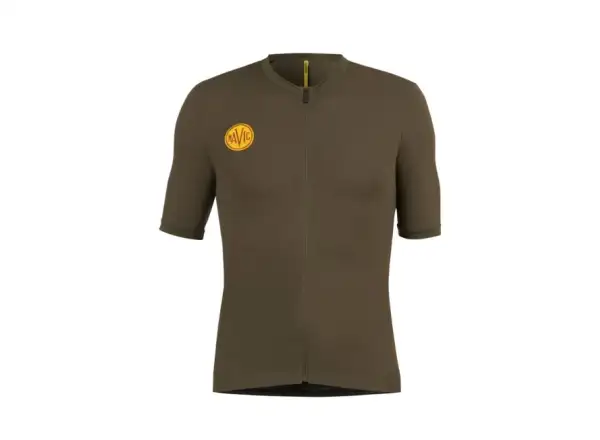 Mavic Heritage męska koszulka z krótkim rękawem Army Green