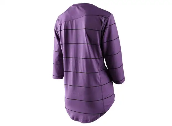 Troy Lee Designs Mischief damska koszulka z dlugim rekawem Pinstripe orchid