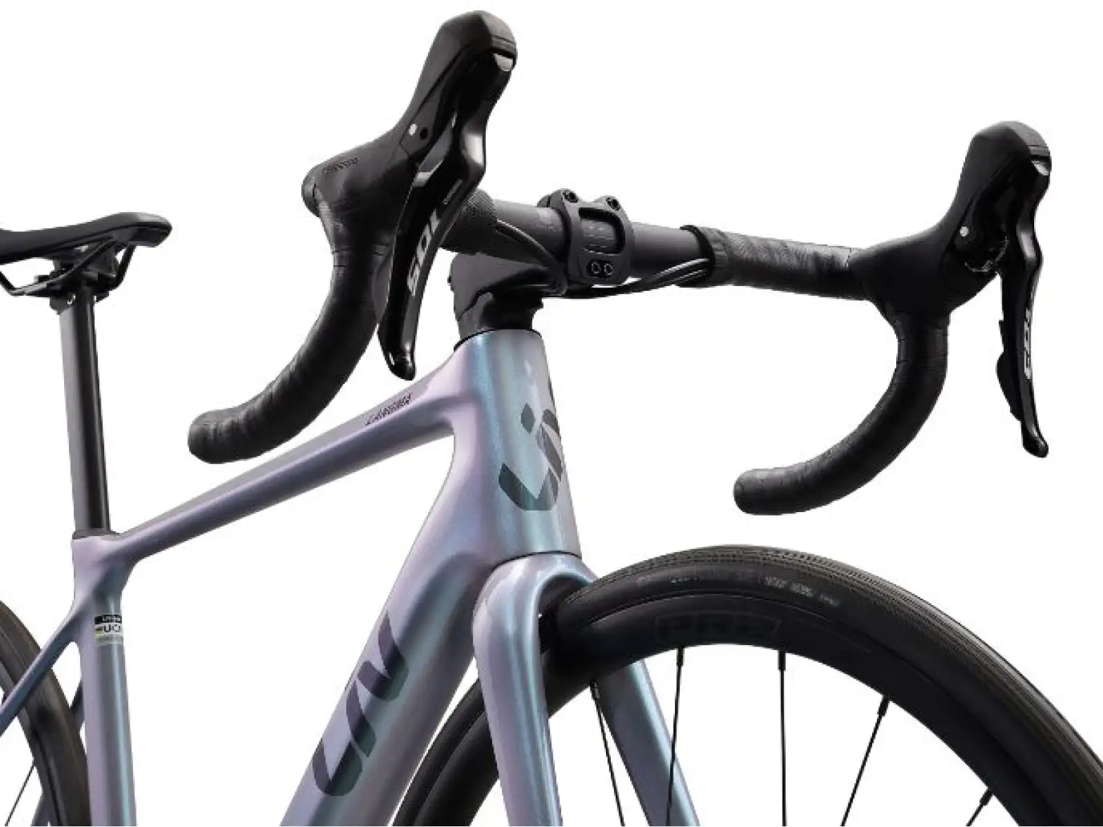Liv Langma Advanced 2 QOM rower szosowy Prismatic Haze